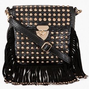 Bebe Fringe crossbody bag
